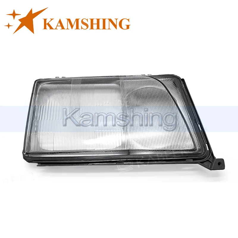CAPQX Front Headlight Cover For Benz E-Class W124 1985-1995 Lights Shell Lampshade Head Light Glass Mask (glass material)