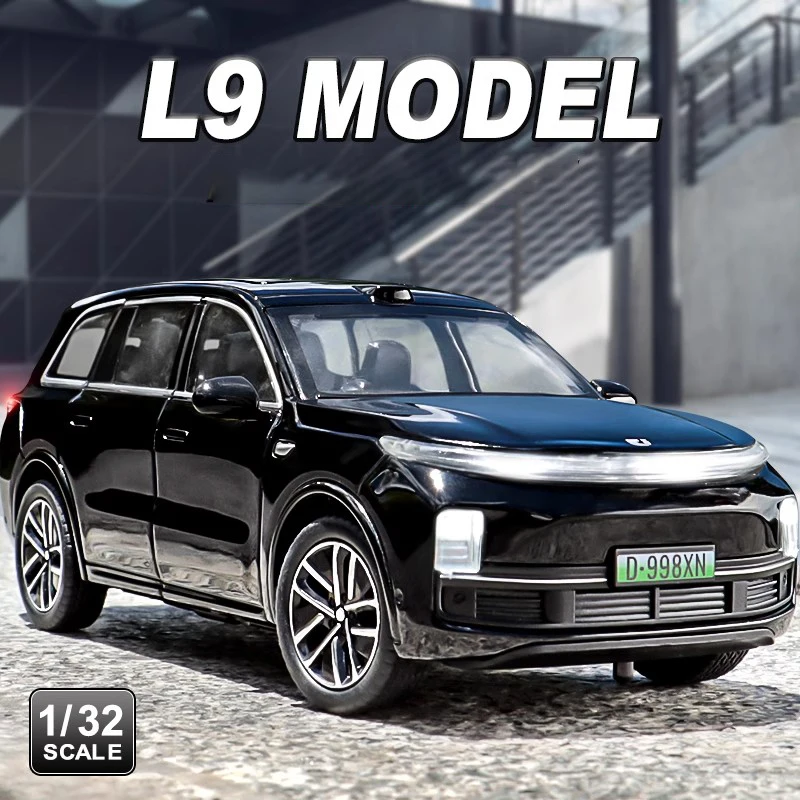 

1:32 LEADING IDEAL L9 SUV Alloy Model Car Toy Diecasts Metal Casting Sound and Light Car Toys For Children Vehicle