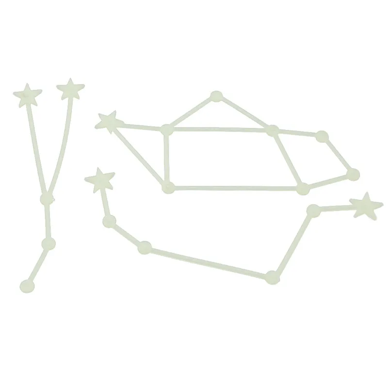 Autocollants Muraux de Douze Unitรฉs de Zurich, Lueur dans la Nuit, รtoiles, Fluorescent, pour Chambre d\'Enfant et de Bรฉbรฉ