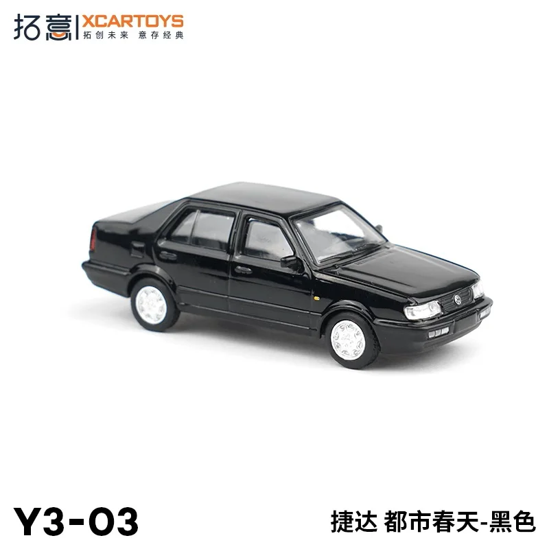 

XCARTOYS 1:64 Jetta городская пружина черная литая модель автомобиля