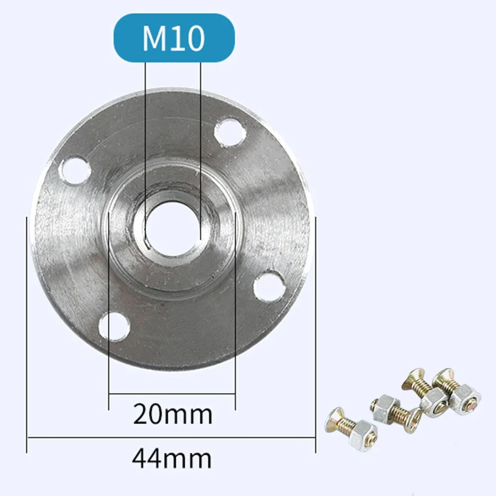 Imagem -04 - Flange para Conectar a Lâmina de Serra Disco de Corte com Rebarbadora M10 M16 M10 20 mm 22 mm 25.4 mm Hardware Peça