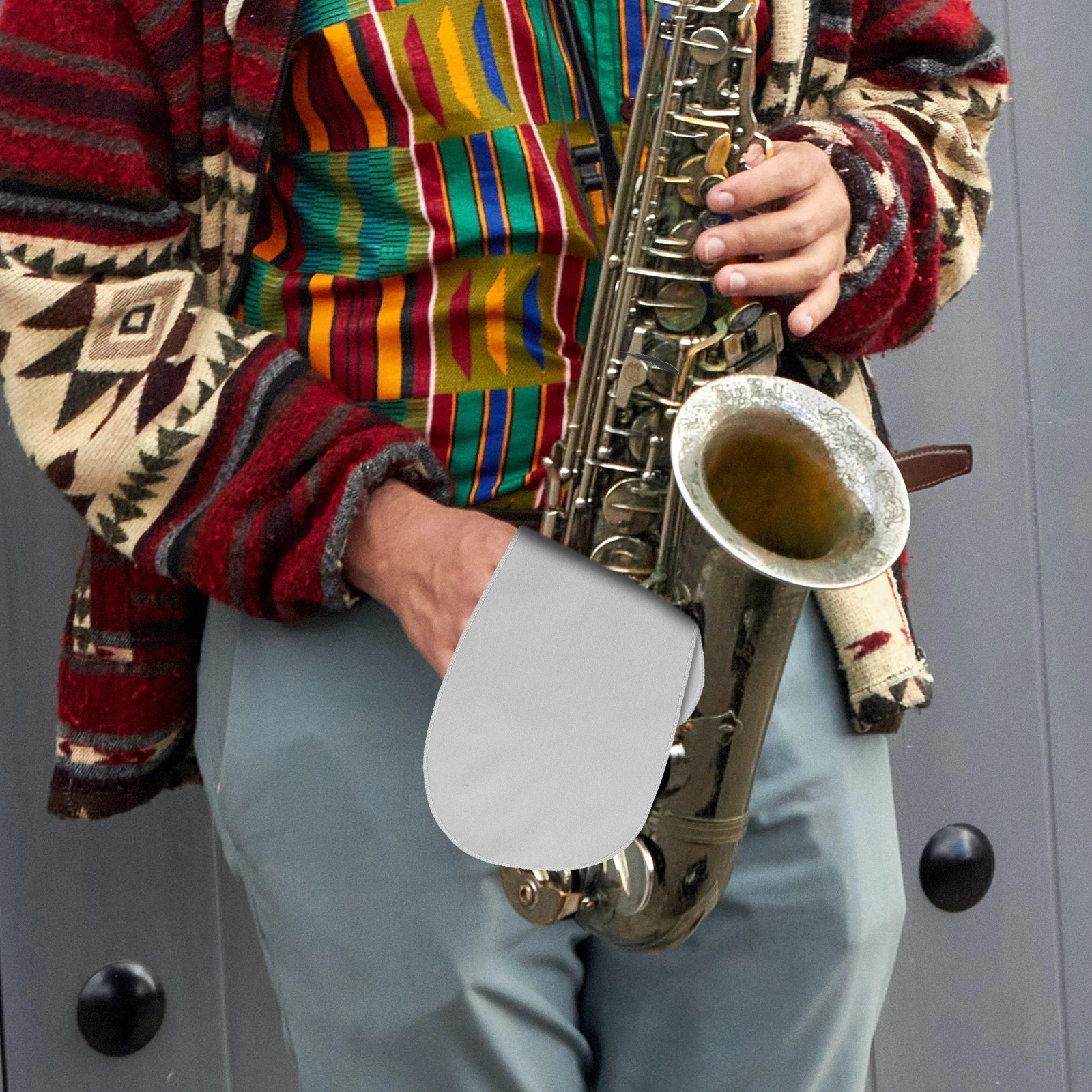 

2pcs Instrument Cleaning Cloth for Alto Saxophone Flute Clarinet Accessories Reusable Durable Dust Removal Water Absorption