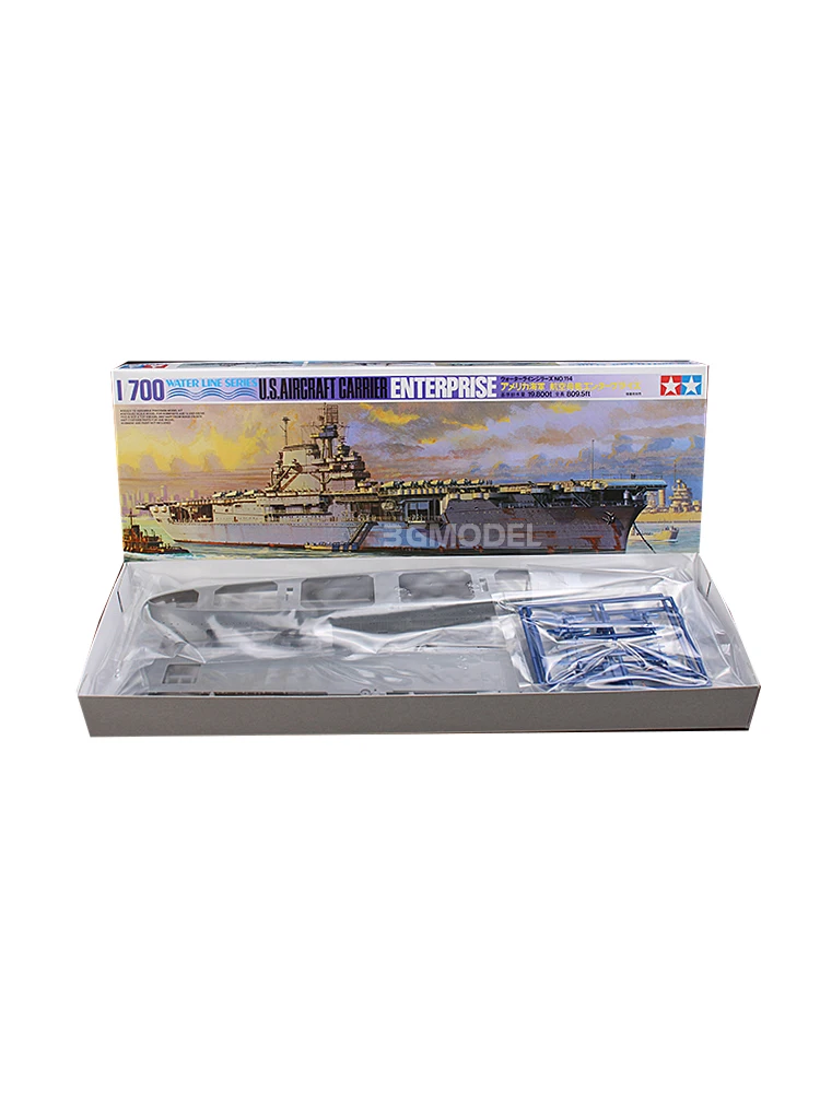 TAMIYA Ship Assemble Model Kit 77514 USS Aircraft Carrier Enterprise CV-6  1/700