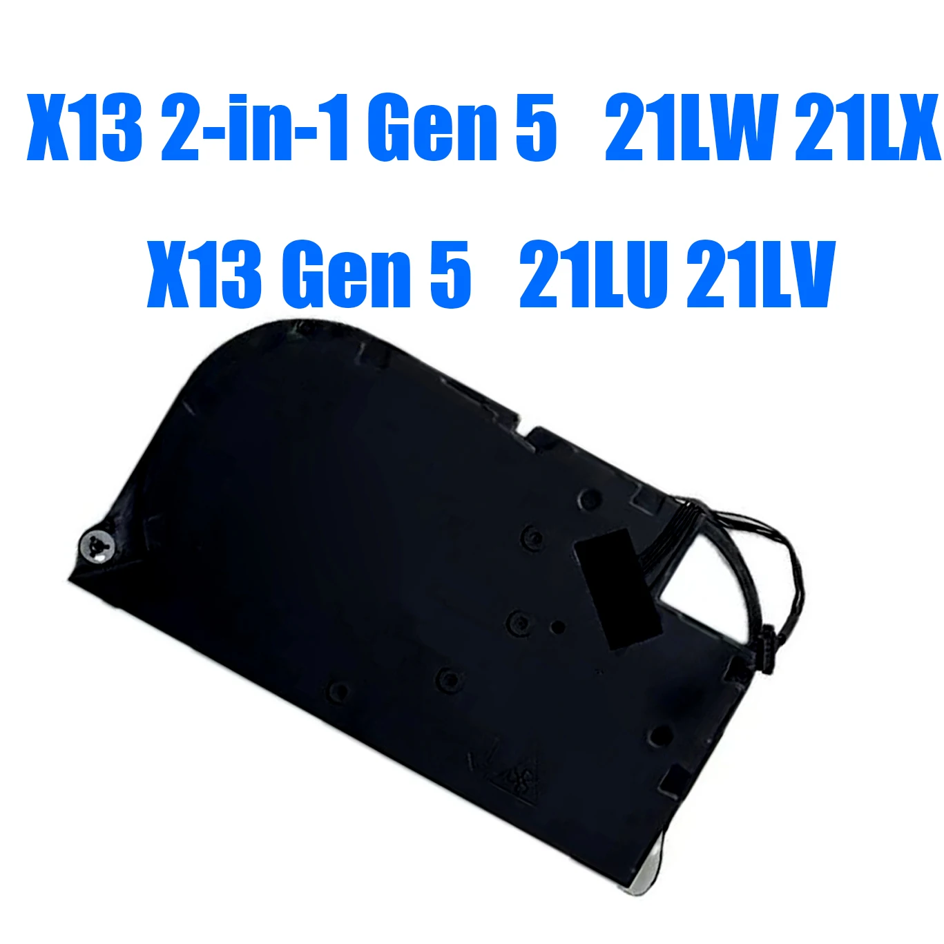 For Lenovo For ThinkPad X13 2-in-1 Gen 5 21LW 21LX X13 Gen 5 21LU 21LV BAPC0905R5HY004 DC5V For AVC Manufacturers Laptop CPU Fan