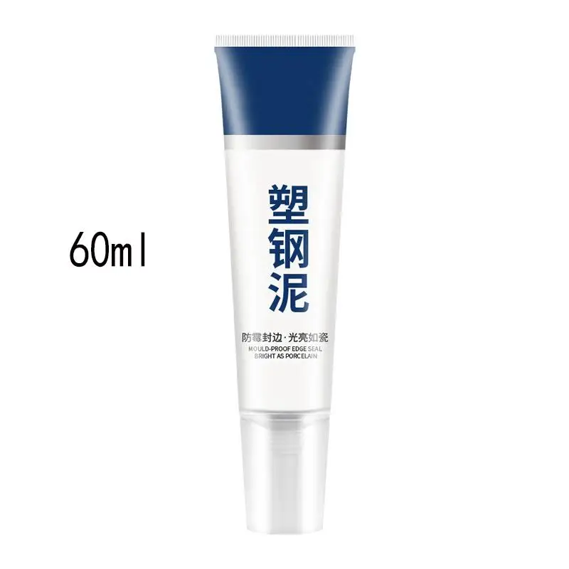 60/150ML Plastic Steel Mud Waterproof Super Strong Glue Kitchen Bathroom Mildew Proof Glue Leak Plugging Caulking Sealant Home