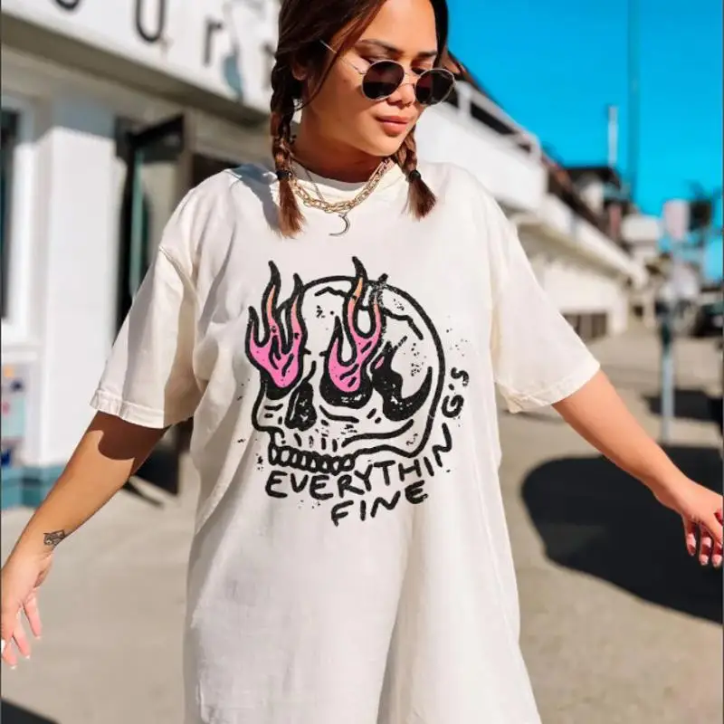 

Футболка Skeleton Everything is Fine S 5XL