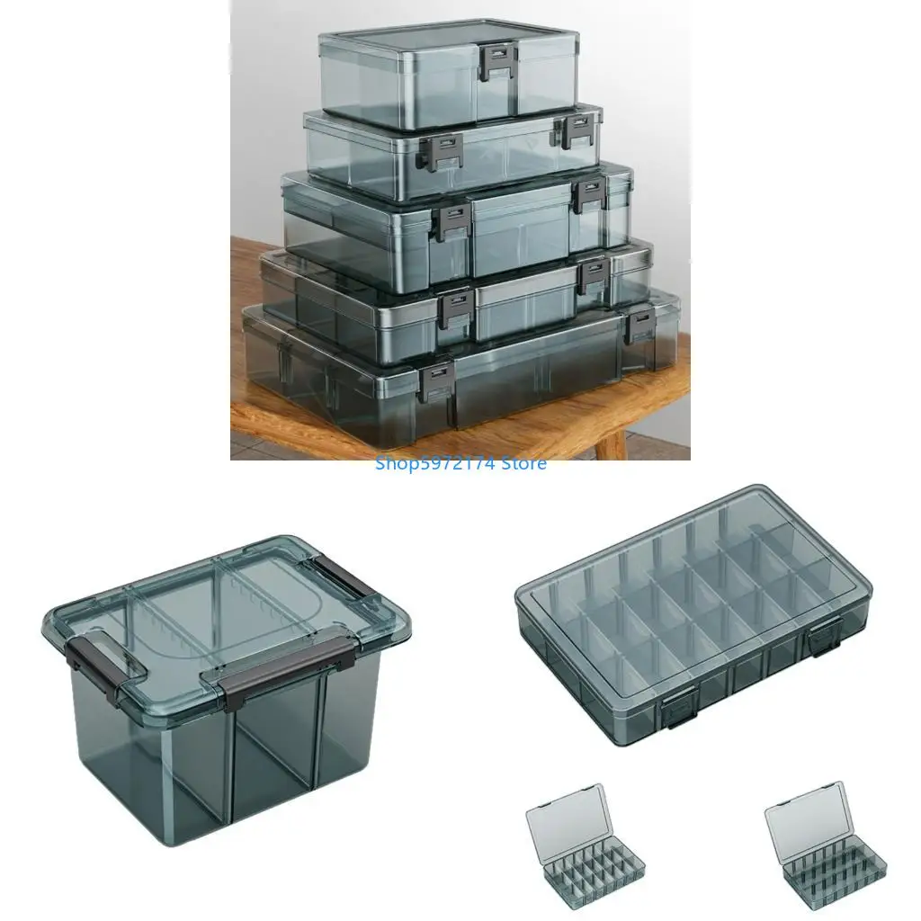 Y3NB Plastic Storage Container with Sliding Dividers for Workshop and Home Use