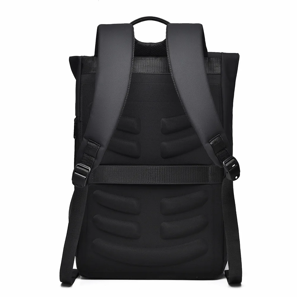 New Multi-functional Backpack with Folding and Rolling Mouth, Large Capacity Computer Backpack, Outdoor Leisure Sports Travelbag