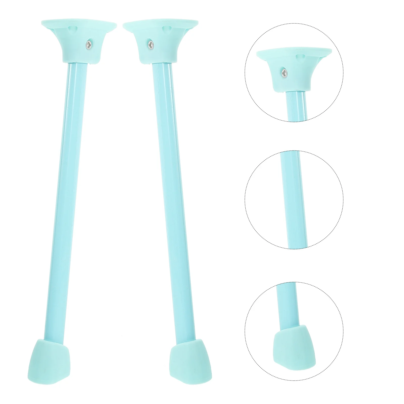 

4Pcs Foldable Table Legs Lightweight Portable Folding Legs for Laptop Desk Coffee Table Furniture Replacement Heavy Duty