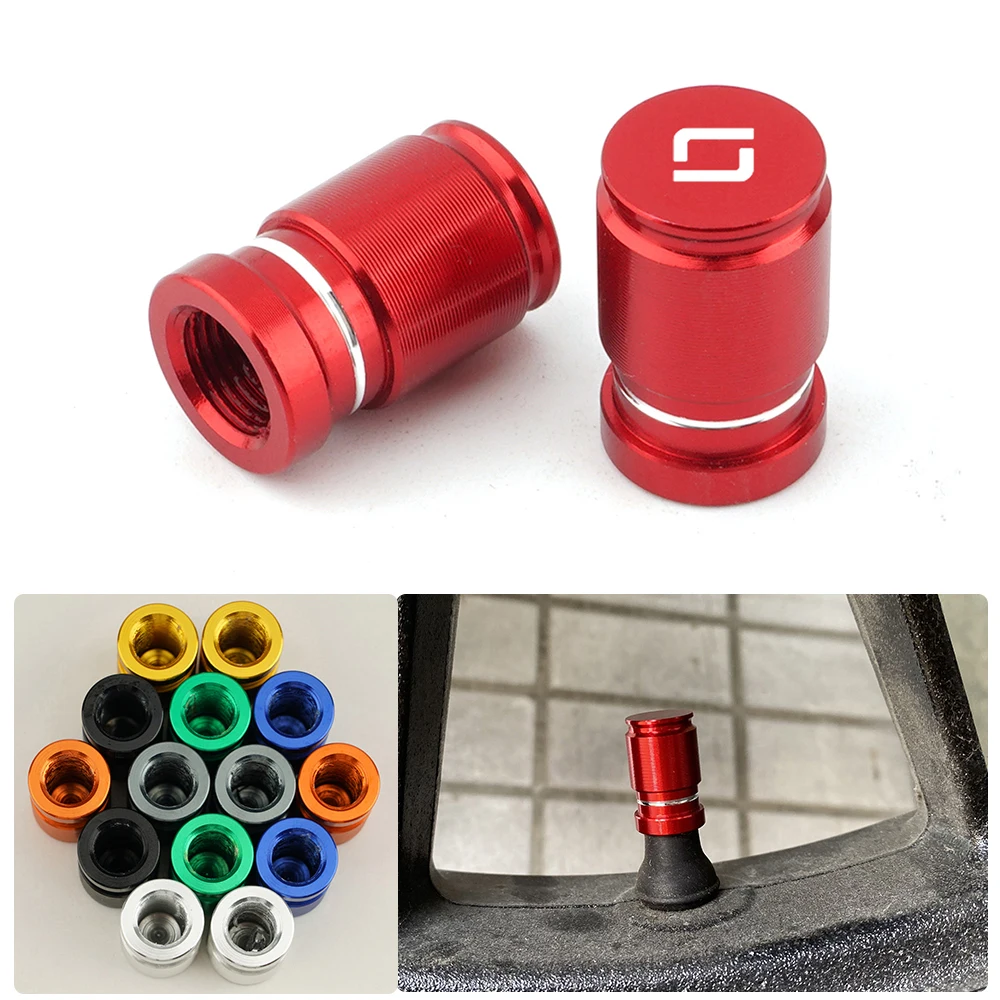 For Super Soco CPx CUmini CUx TC 50 TC Max Wanderer TCMax TS 50 2019-2023 Motorcycle Top-grade Accessories Wheel Tire Valve Caps