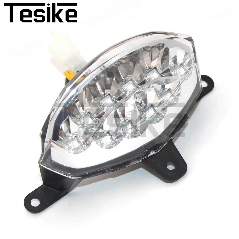 ل KTM Duke 125 2011-2017/200 2012-2017/250 2015-2017/390 2013-2017 دراجة نارية LED المتكاملة الذيل ضوء مصباح مكبح بدوره إشارة