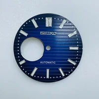NH38 Dial/NH34 Dial 29,5mm S Logo verde luminoso Nautilus esqueleto reloj mecánico literalmente utilizado para esfera Seiko