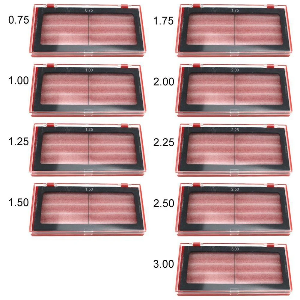 Pratik dayanıklı isı direnci Lens büyüteç kaynak 2 adet 50*40*3mm diyoptri 0.75-3 göz koruma cam kask