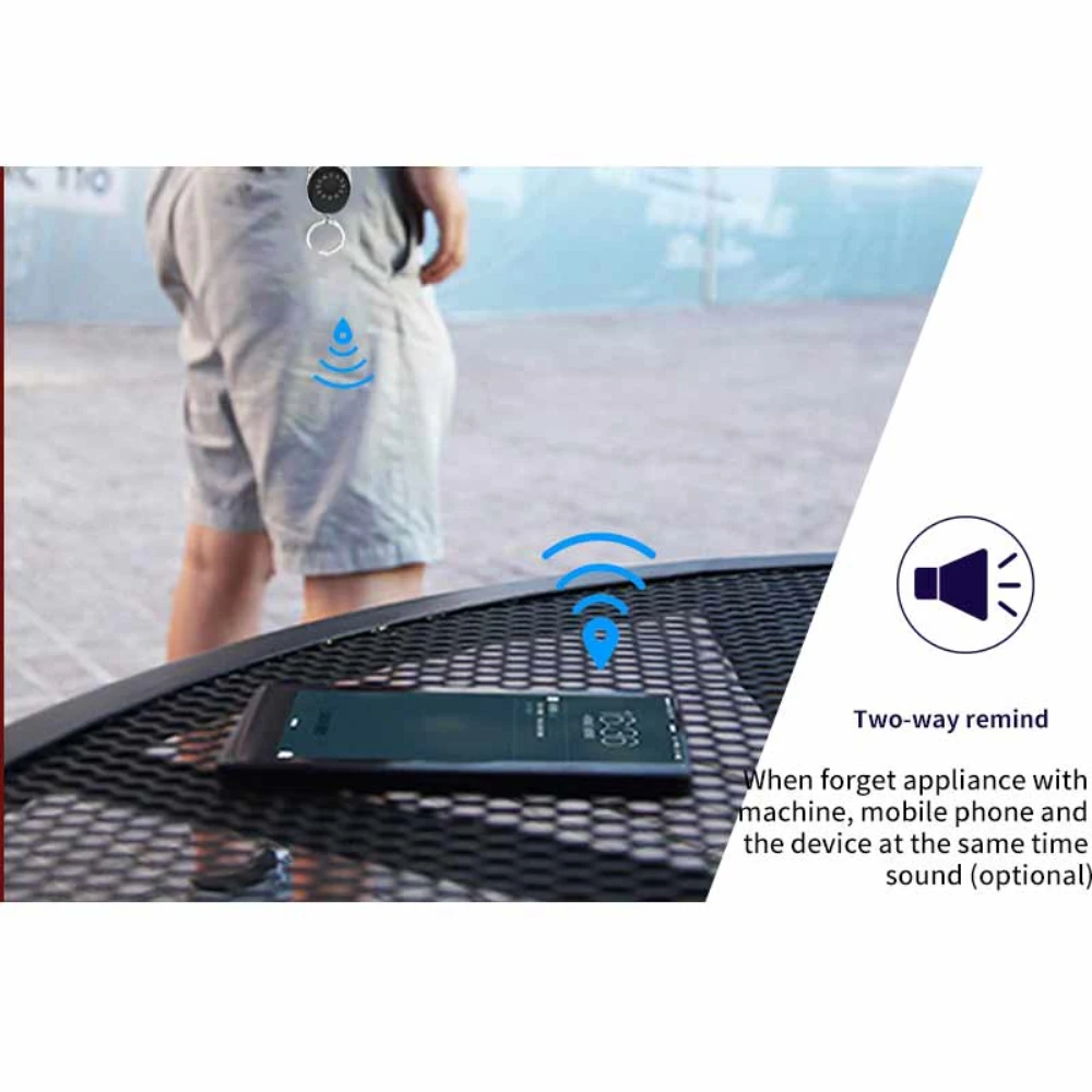 1~8PCS Smart Tracker Black Anti-dropping Waterproof Gps For Pet Dog Cat Keys Wallet Bag Pets Tracker Mini Anti-lost