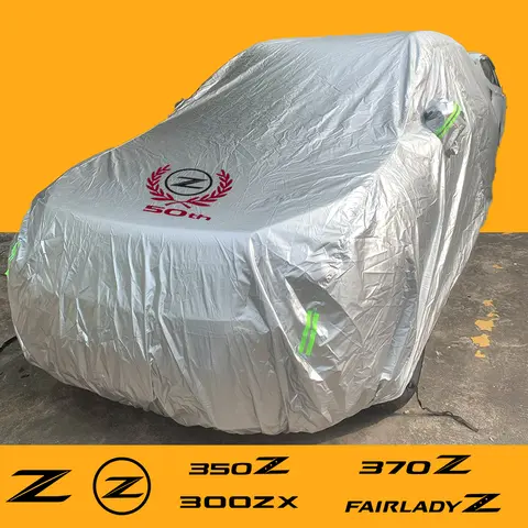방진 자동차 커버, 방설 자동차 태양 풀 커버, 방수 프로텍터, 닛산 페어레이디 Z 300ZX Z31 Z32 370Z GTS 자동차 액세서리