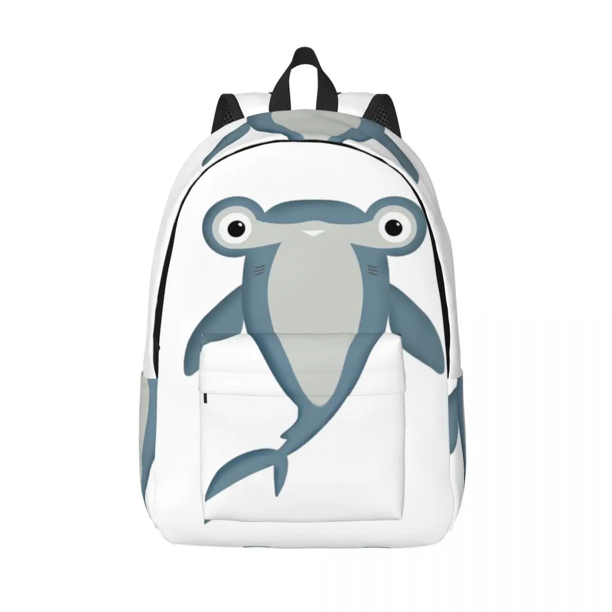 

Рюкзак Hammerhead Shark с забавным мультяшным дизайном, студенческая сумка для книг для мальчиков и девочек, детская школьная сумка, компьютерные сумки на плечо для мужчин и женщин
