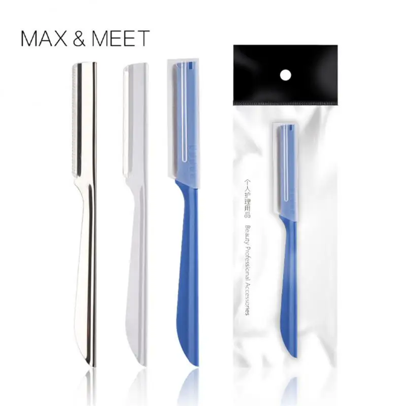 Eyebrow Razor Trimmer Shaver Hair Facial Razor Face Hair Removers Eyebrow Knife Men Women Beauty Makeup Eyebrow Tools Mash Up