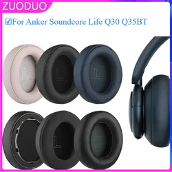 Replacement Earpads Cushions for Anker Soundcore Q30 Q35 Headphone Accessories Ear Cushion Memory Foam Ear Cups Repair Parts