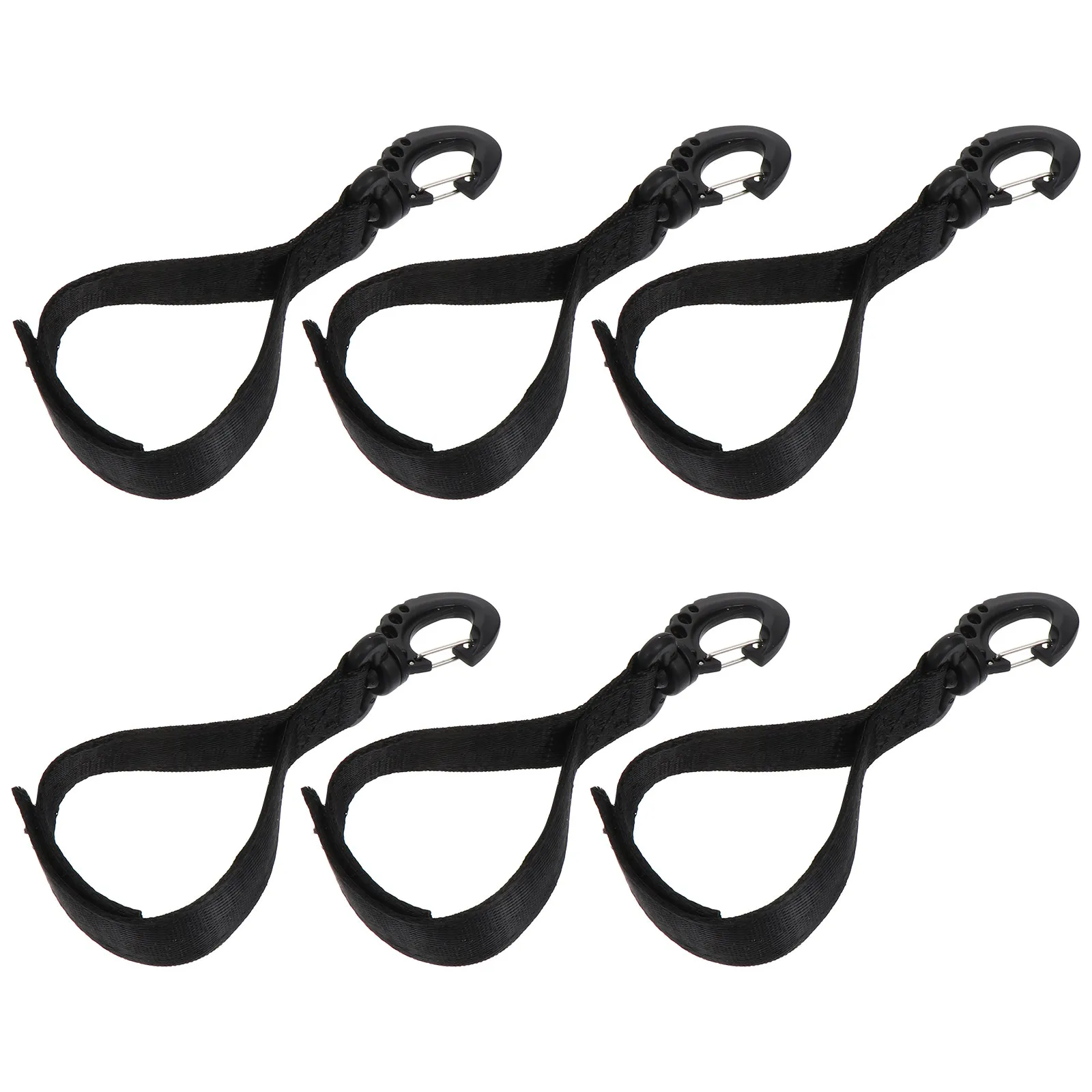 

6Pcs Paddle Leash Hooks Elastic Kayak Paddle Rope Safety Strap for Boat Canoe Kayaking Accessories Oar Leash Oar Rope