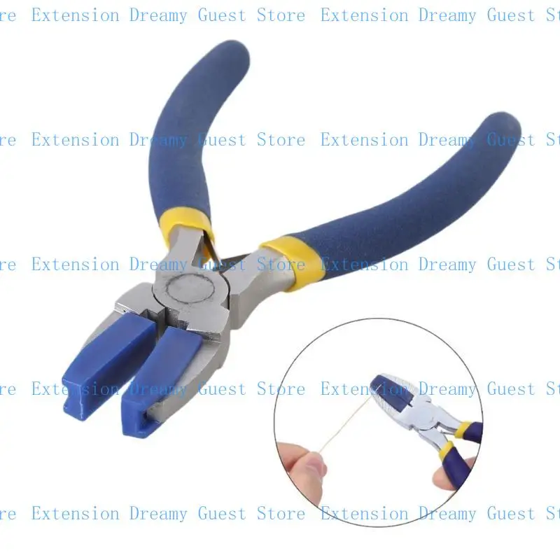 

652F Professional Flat Nose Pliers Featuring Plastic and 2Pairs Tip for Extended Durability In DIY Projects