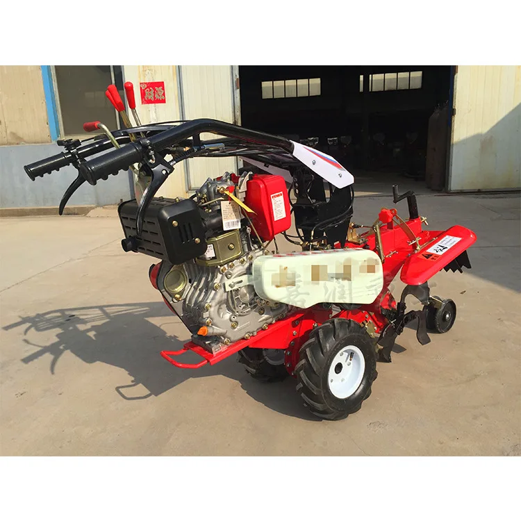 

HCY New hand-held green onion soil cultivation machine, trenching soil cultivation machine, time-saving and labor-saving manufac