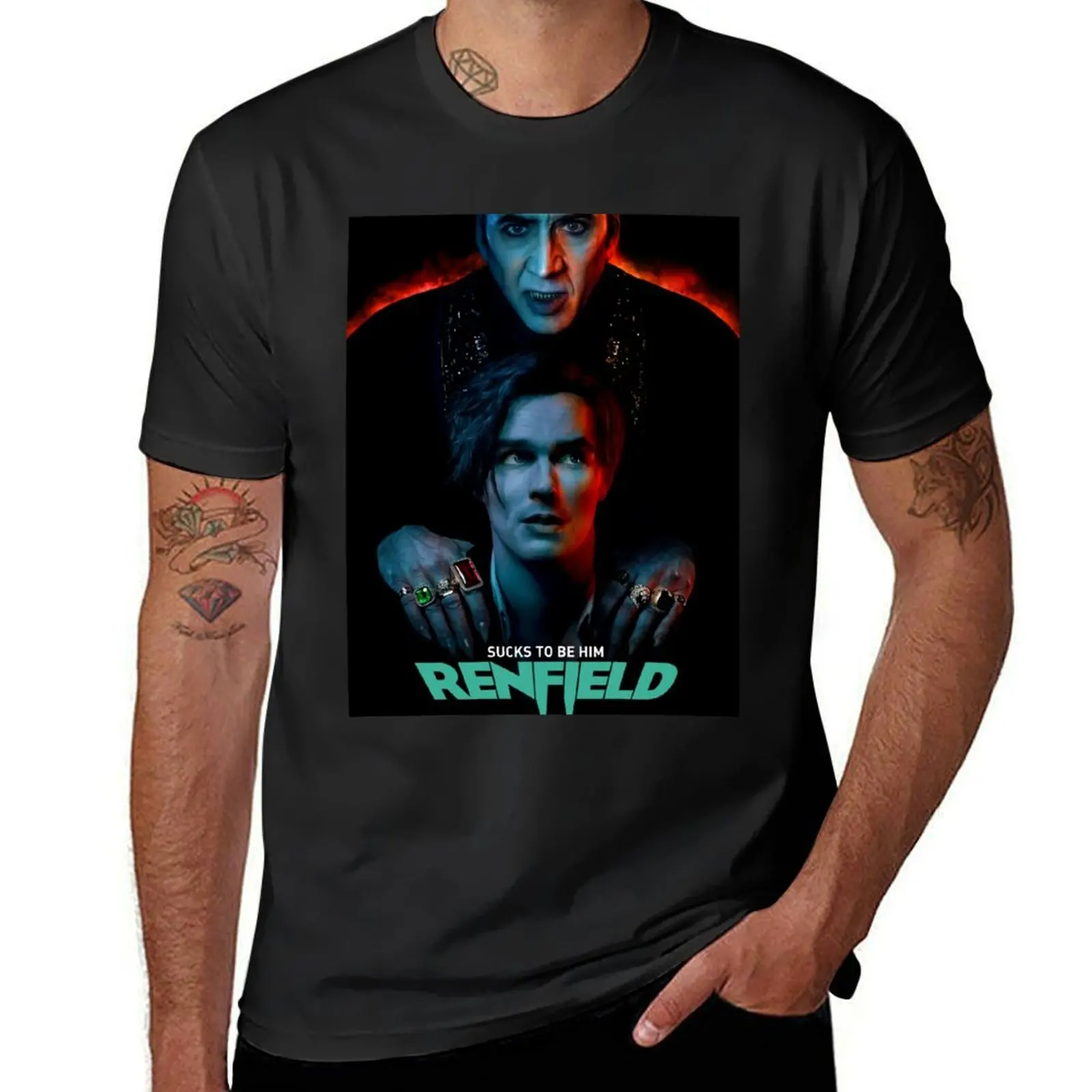 Renfield T-Shirt new edition oversizeds sports fans Aesthetic clothing men graphic t shirts