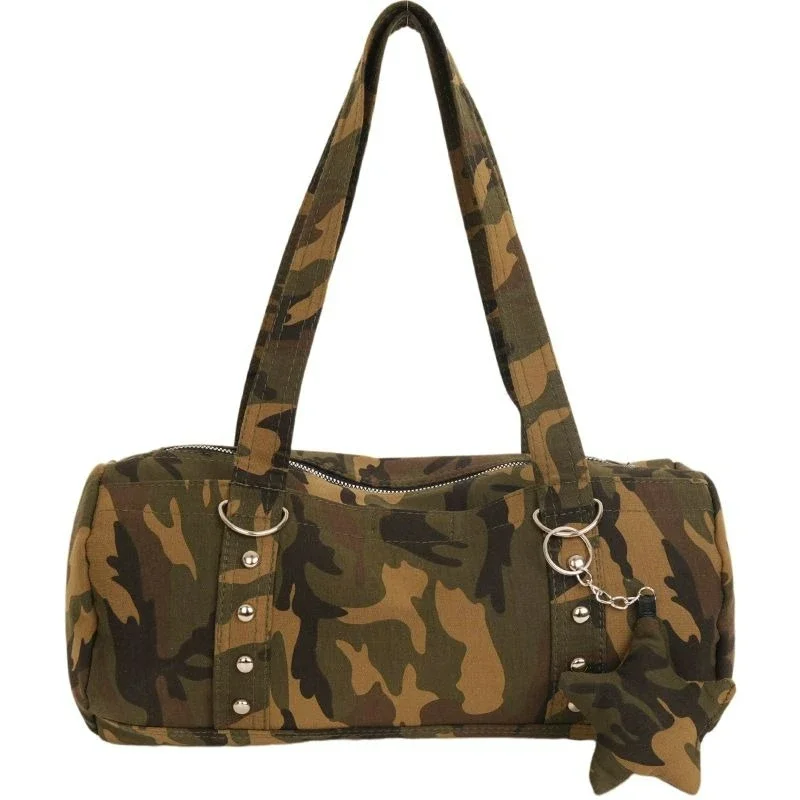 

Camouflage Cool Travel Bags Korean Shoulder Handbag