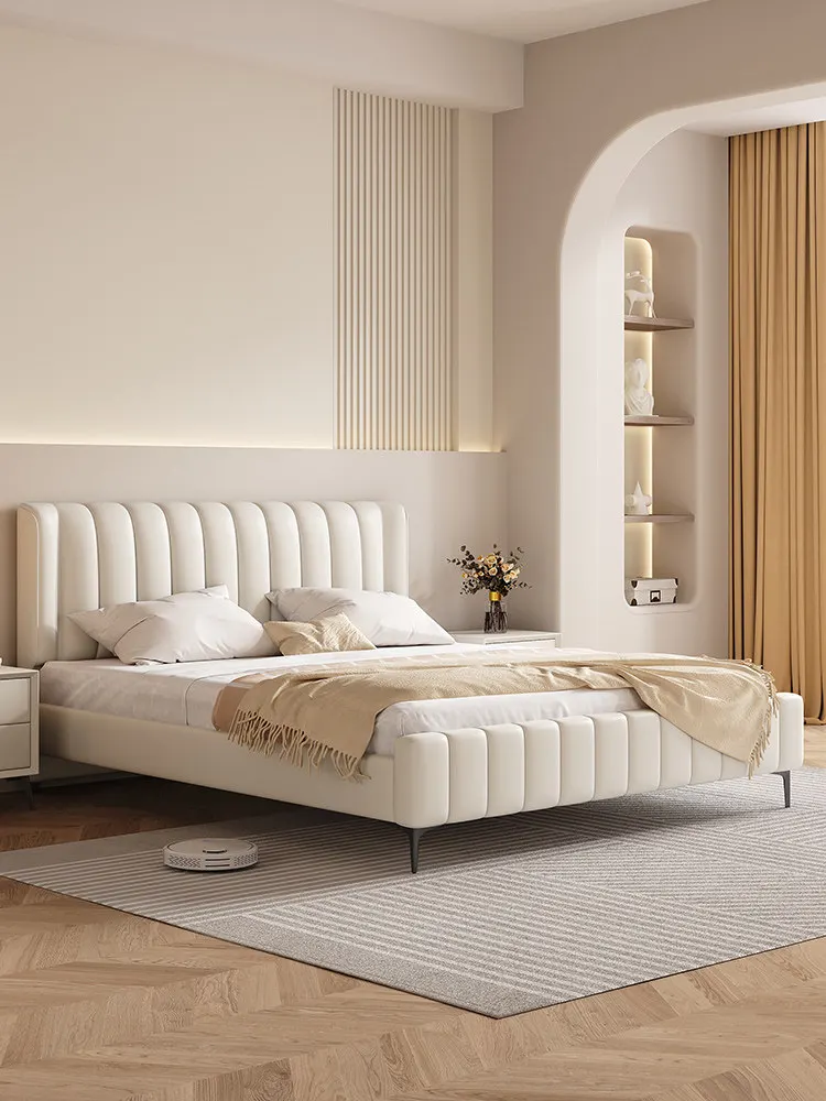 

* Frame with Storage Wood Modern Leather Furniture Luxury Full Size Luxury Bed Frame