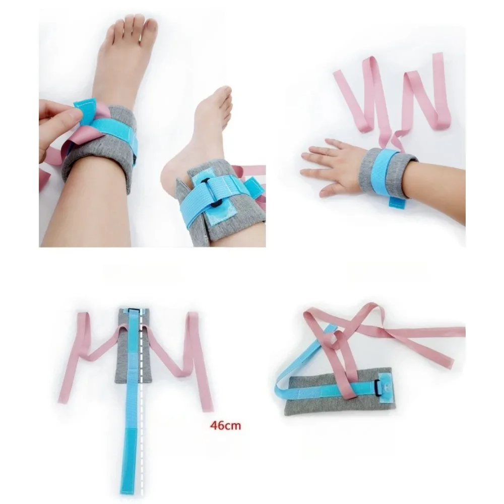 

【Clearance Sale】Patients Hands and Feet Limb Fixed Strap Belt Medical Limbs Restraint Strap Bedridden Elderly Health Care