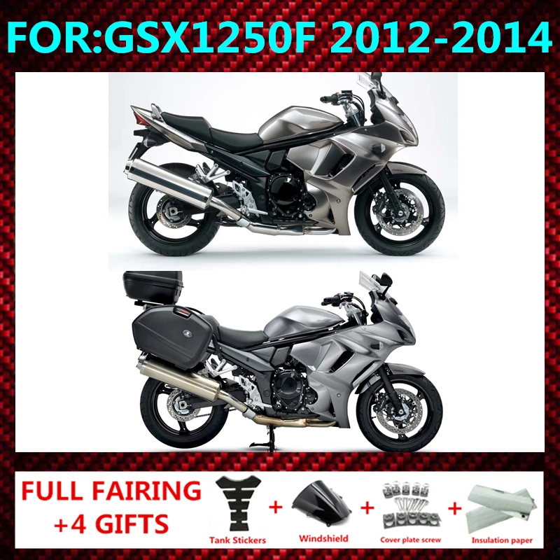 Fit for Bandit GSX1250 FA 2010 - 2014 Motorcycle full Fairing Bodywork kits 2011 2012 2013 GSX 1250 1250f GSX1250F body kit