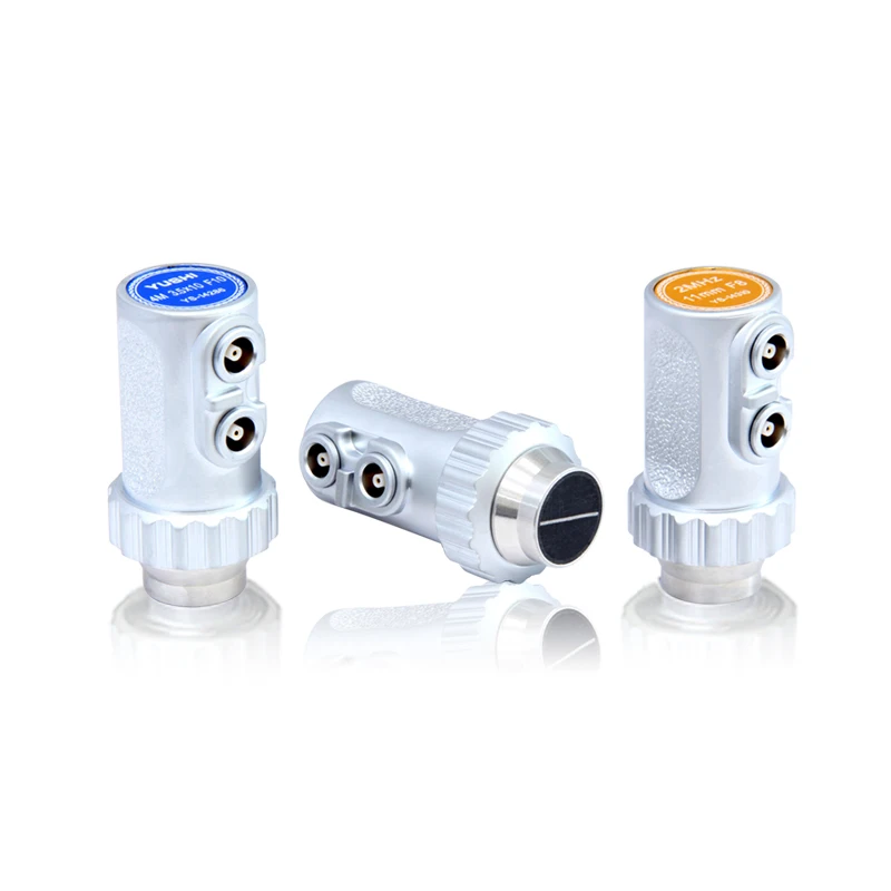 YUSHI lemo-00 connector standard 2mhz 4mhz 5mhz twin crystal TR-straight beam probes for ultrasonic flaw detector