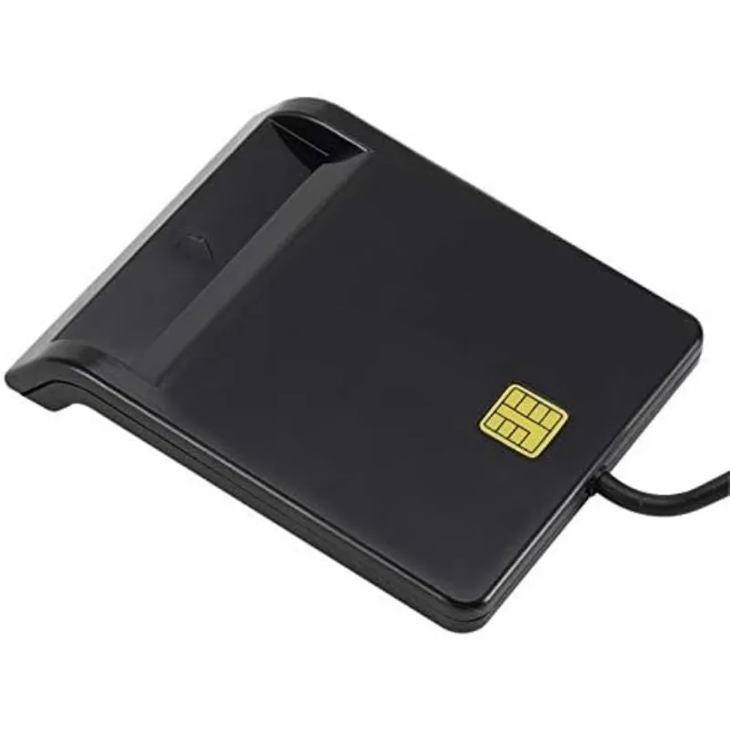 Universal Portable Smart Card Reader for Bank Card Card ID DNIE ATM IC SIM Card Reader Windows for Android Phones and Tablet