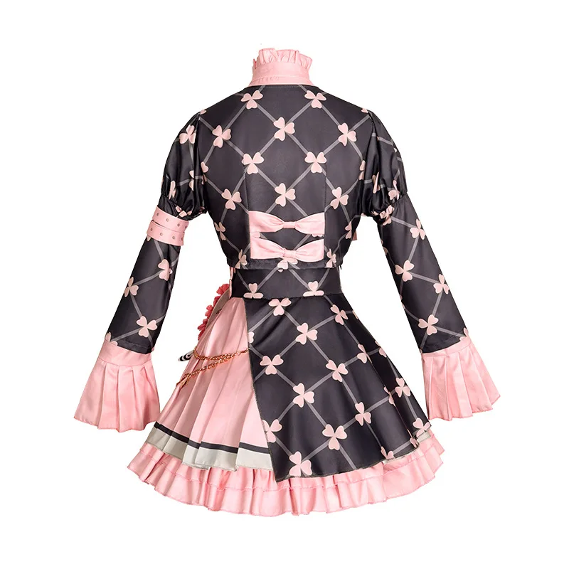 موموي ايري 3rd الذكرى تأثيري PJSK المزيد من القفز فساتين راقية زي شعر مستعار الغناء أغنية فستان زي الهالوين للمرأة