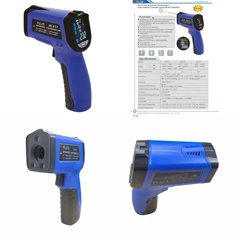 Measurement Electronic Digital Thermometer for Industry