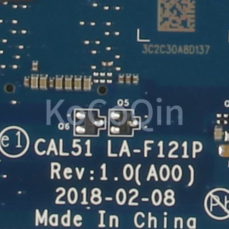 LA-F121P For DELL Inspiron 5575 5775 Notebook Mainboard CAL51 01N0P9 0PV8CV 0GMXP8 09XH0N 0R9NMC R3 R5 R7 Laptop Motherboard