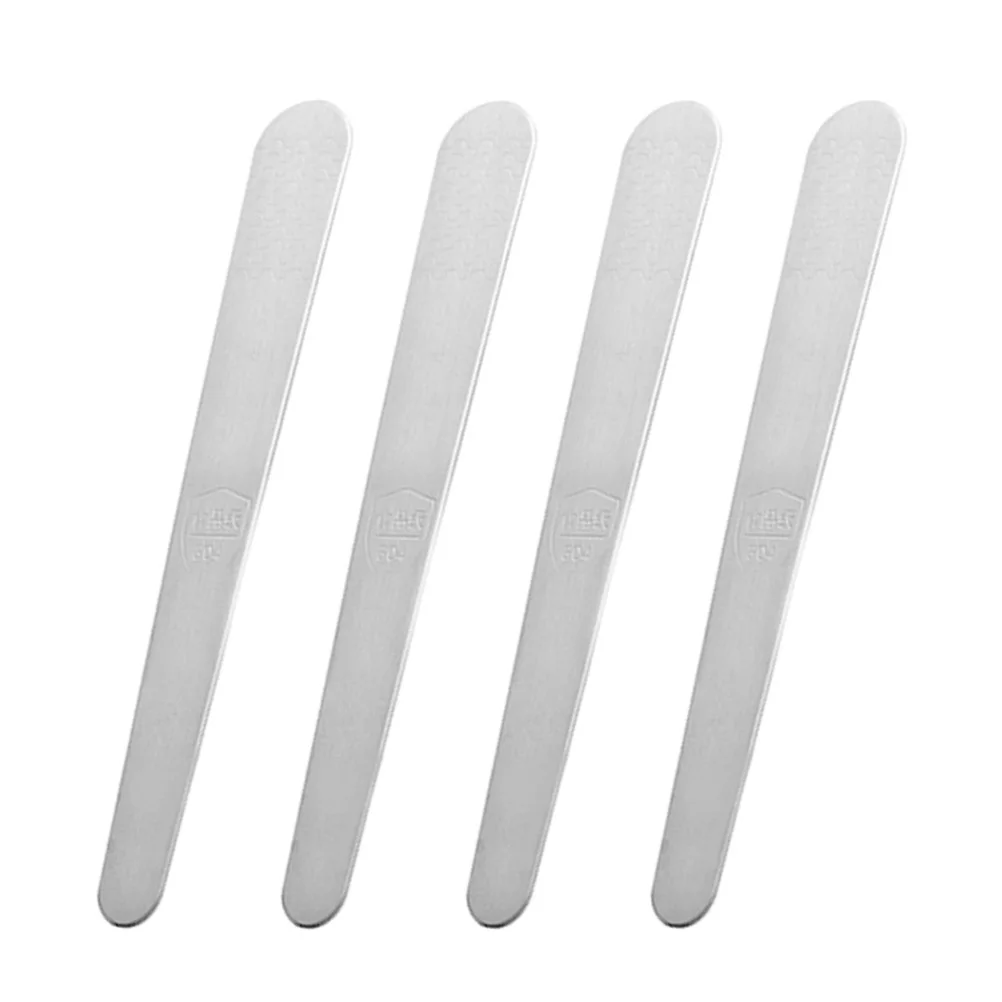 

4pcs Stainless Steel Dumpling Maker Tool Kitchen Gadget For Baking Pastry Dough Pressing Empanada Ravioli Pie Stuffing Spoons