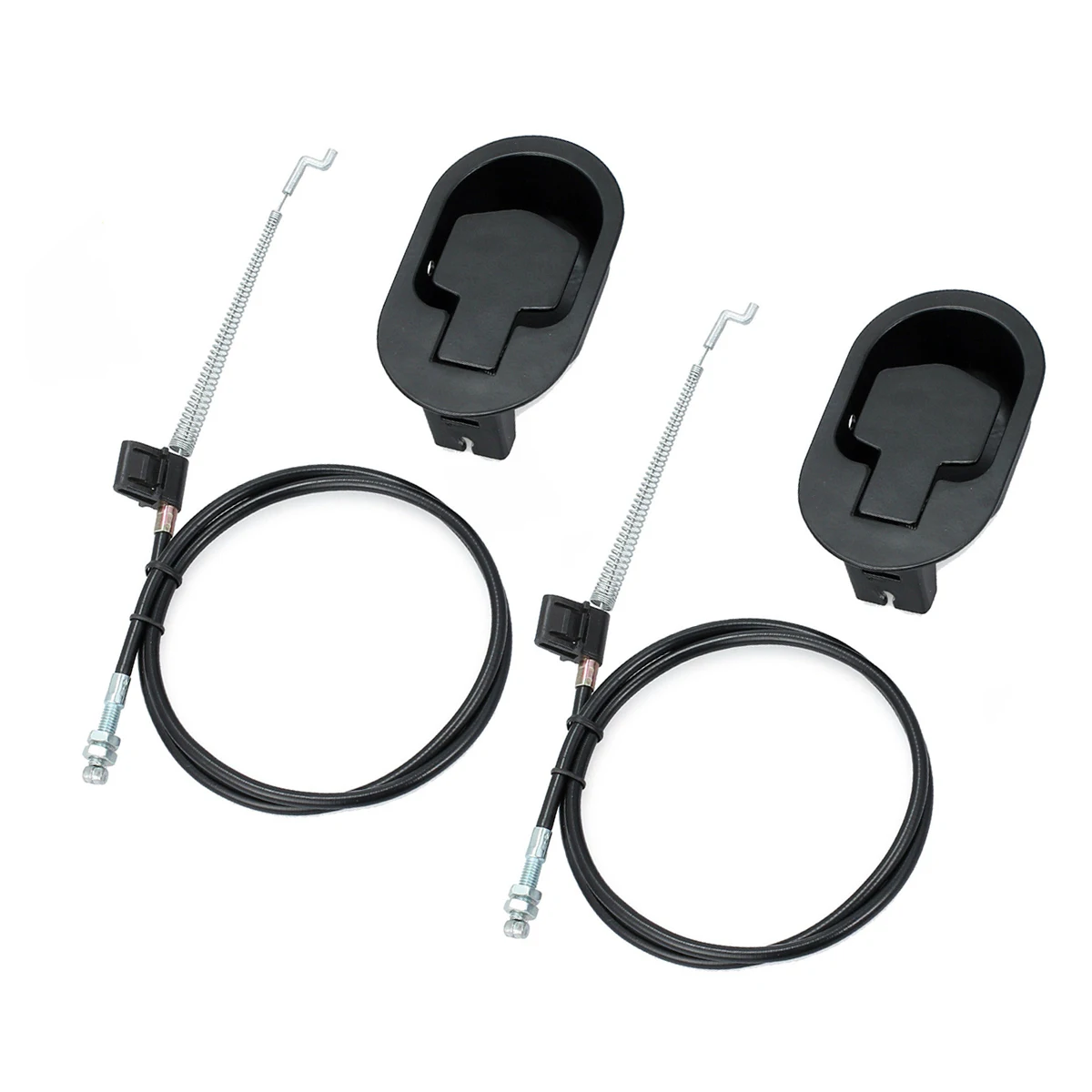 

2pcs Spring Cable Handle Aluminum Recliner Release Handle Alloy Sofa Chair Recliner Replacement Release Furniture Leg Part