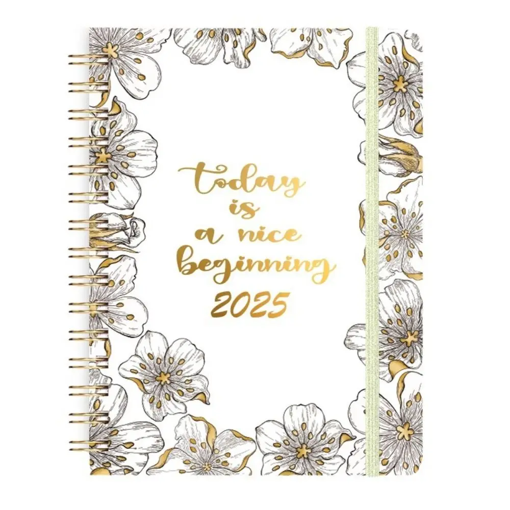 Agenda 2025 A5 English Notebook Diary Weekly Plan Goal Habit Schedules Diary Weekly Planner Planner Organizer To Do List