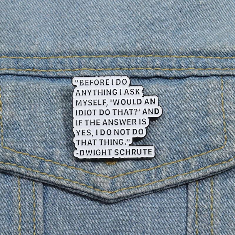 دبابيس المينا للأصدقاء ، متعة مخصصة ، الأمثال المنطوقة ، شارات طية صدر السترة ، هدايا مجوهرات الأسعار ، قبل أن أفعل أي شيء أطلبه لحظة