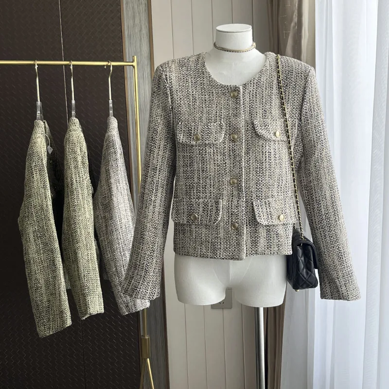 

New Fall Street Women's Jacket 2023 Baggy Long-Sleeved Fashion Vintage Aesthetic Short Coat Women Work Coat