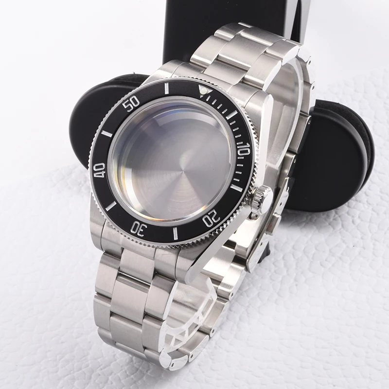 

Stainless Steel watch case BGW-9 luminous with strapdive case fit Seiko mod for NH35A NH36A Automatic Movement Sapphire watch