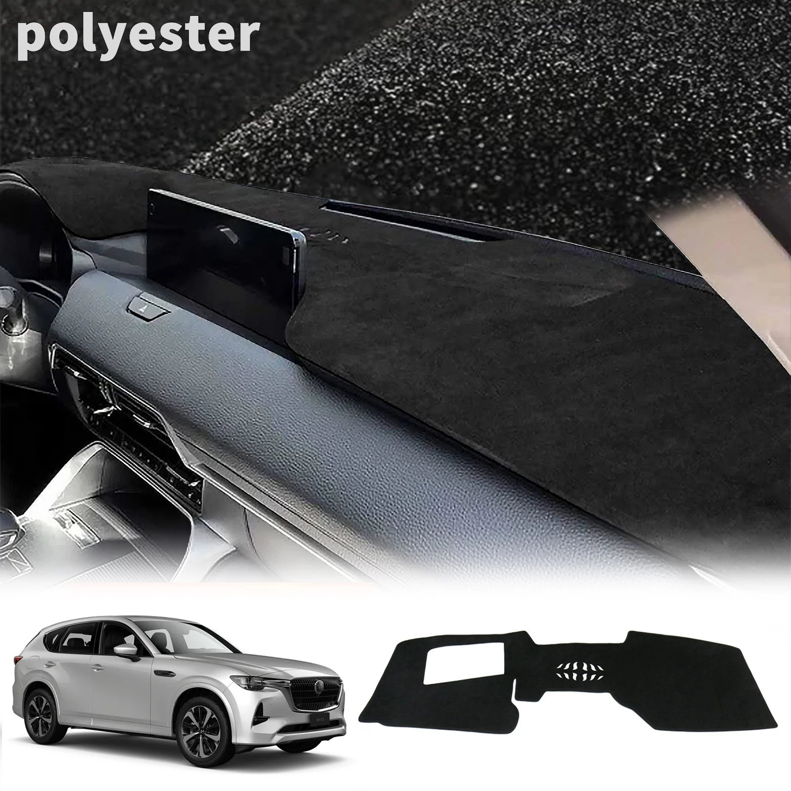 

Car Dashboard Pad Cover Non-Slip for Mazda CX-60 CX60 2024 2025 2026 Dash Mat Dashmat Sunshade Protective Carpet Accessoriesr