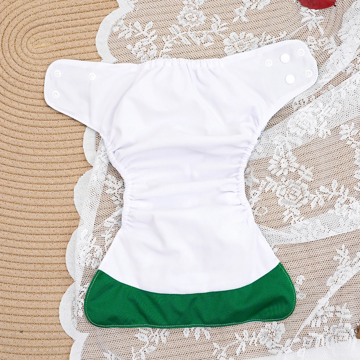 جديد 4 قطعة مجموعة قابل للتعديل الجلد المدبوغ القماش حفاضات الطفل قابلة لإعادة الاستخدام قابل للغسل الوليد الحفاضات الرضع سروال التدريب الفتيان والفتيات الحفاض #6