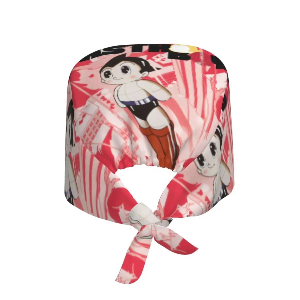 カスタム調整可能なA-アストロードボーイロボットアニメワーキングハット男女兼用ホットスクラブキャップスクラブ看護師ドクター外科医キャップ（看護師用）