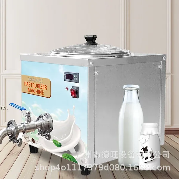 

L-71, 14L Pasteurizer, Small Ultra-High Temperature Instantaneous Fresh Milk Sterilization Machine, Milk Processing Equipment