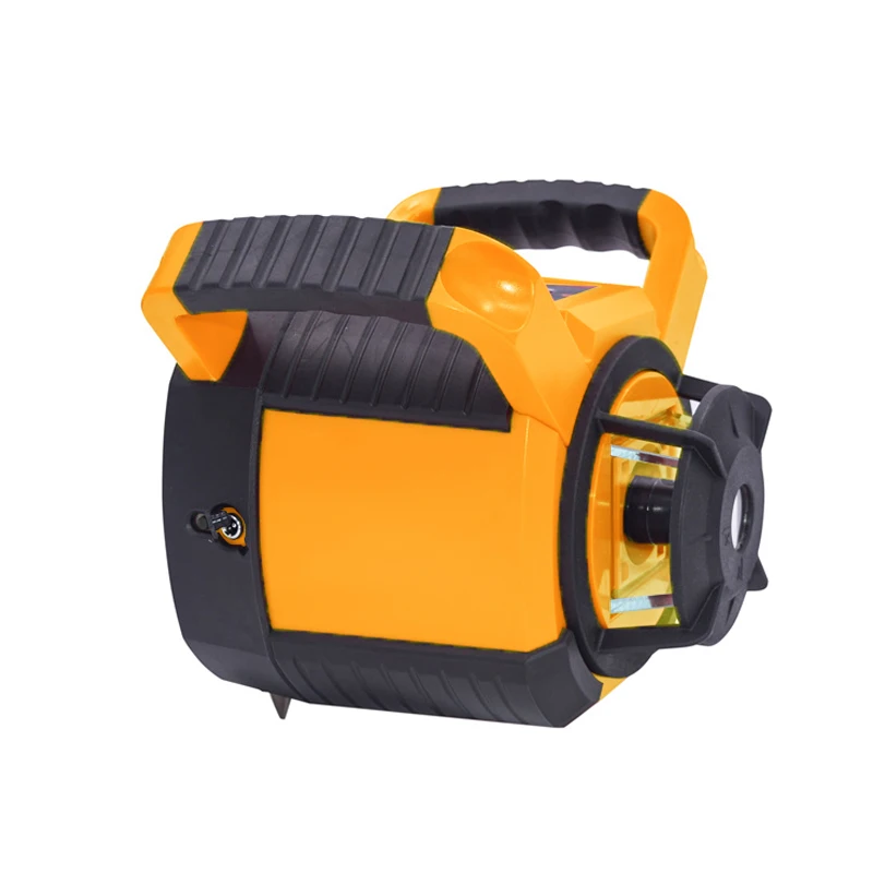 HRL08 LR شعاع أحمر 360 درجة مزدوج المنحدر مستوى الليزر الدوار 4d ليزر دوار ذاتي التسوية 800 متر للتعليمات الخارجية #4