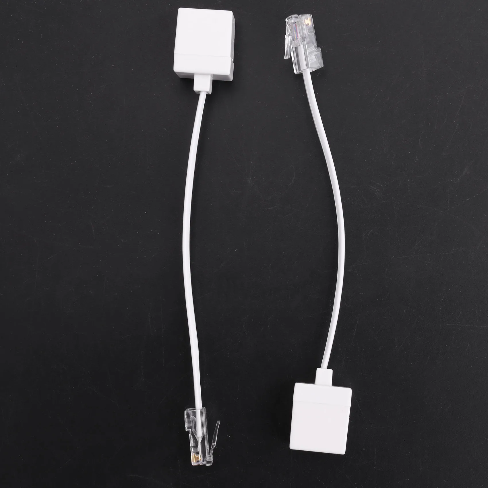 

FLLF 2-разъем 8P4C/RJ45 штекер RJ11 6P4C к гнезду M/F Адаптер телефонный Ethernet