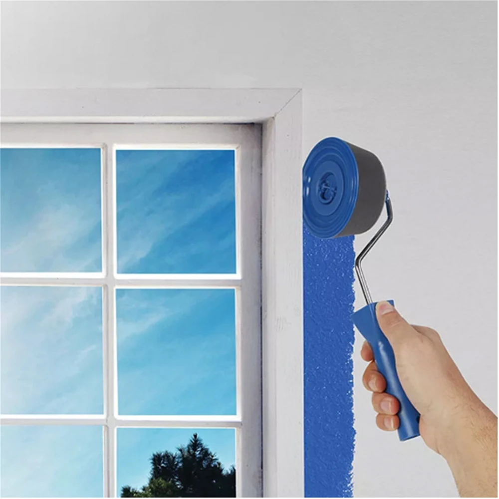 Multifunctional Wall Corner Paint Brush Set Household Wall Decorate Painting Brush Painting Rolling Brush Home Improvement Tools