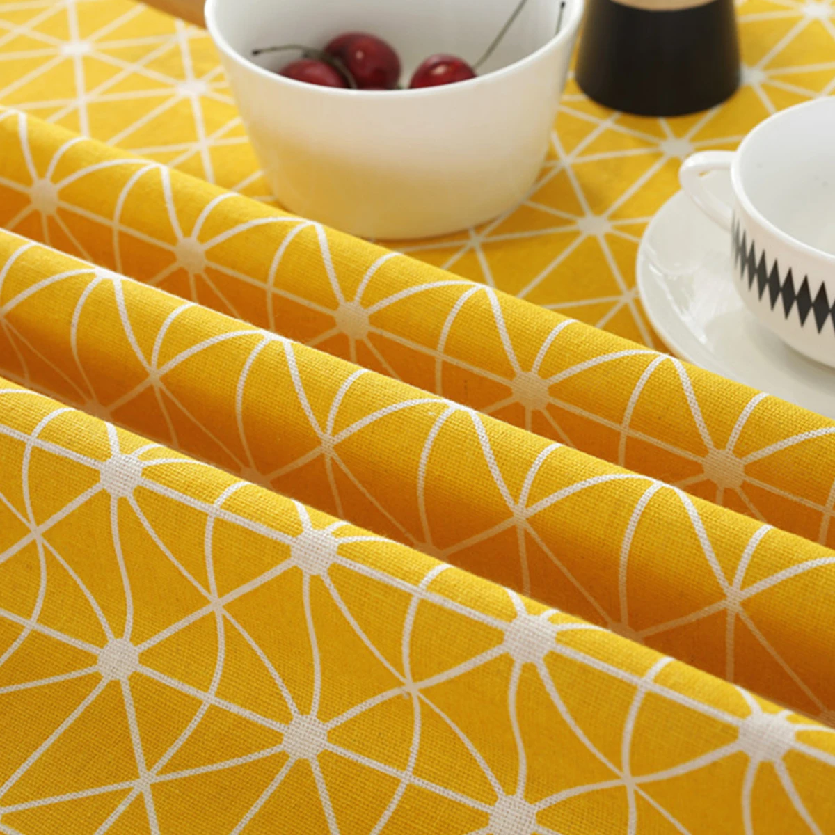 Round Tablecloth Cotton Linen Plain Table Cloth Cover For Home Dining Tea Obrus Tafelkleed mantel de mesa adorn Party picnic