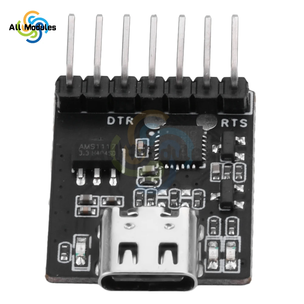 USB to UART/RS232/RS485 Serial Port Burning Downloader Module CH910F Driver For ESP32 TYPE-C